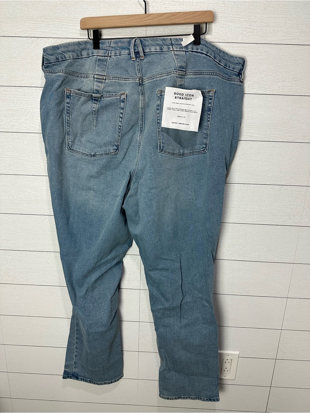 NWT Good American Good Icon Straight Size 22 - Picture 13 of 16